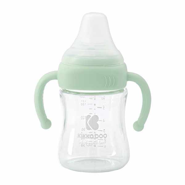 STAKLENA FLASICA 180ml PLAVA