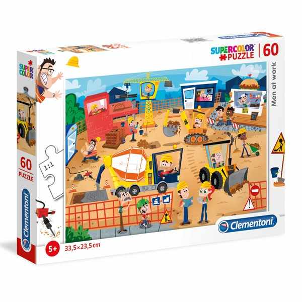 PUZZLE 60 MEN AT WORK
