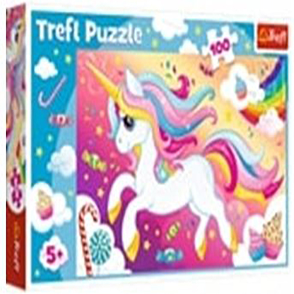 PUZZLE 100 BEAUTIFUL UNICORN