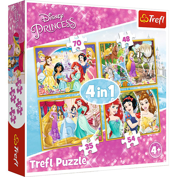 PUZZLE 4IN1 HAPPY DAY OF PRIN